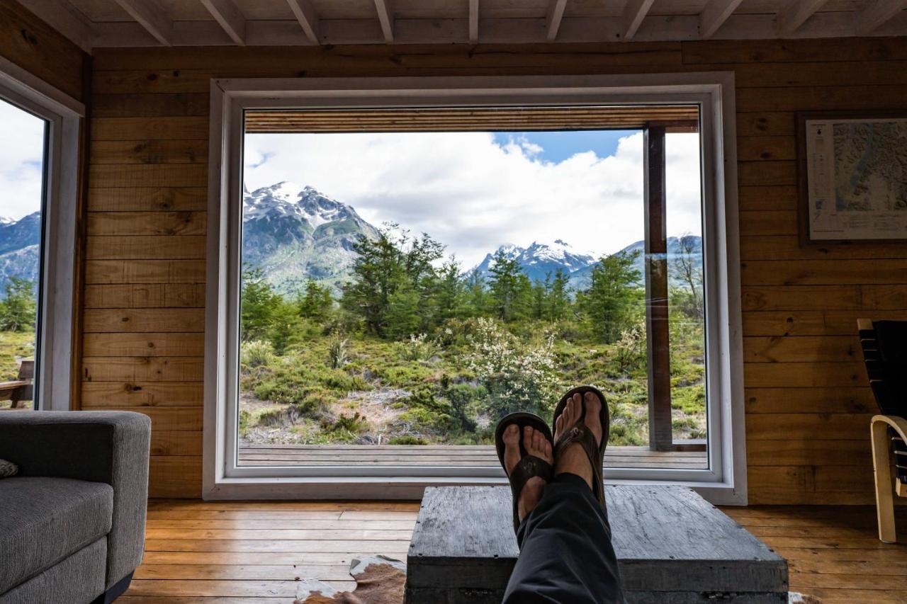 Refugio Valle Leones Villa Puerto Tranquilo Ngoại thất bức ảnh