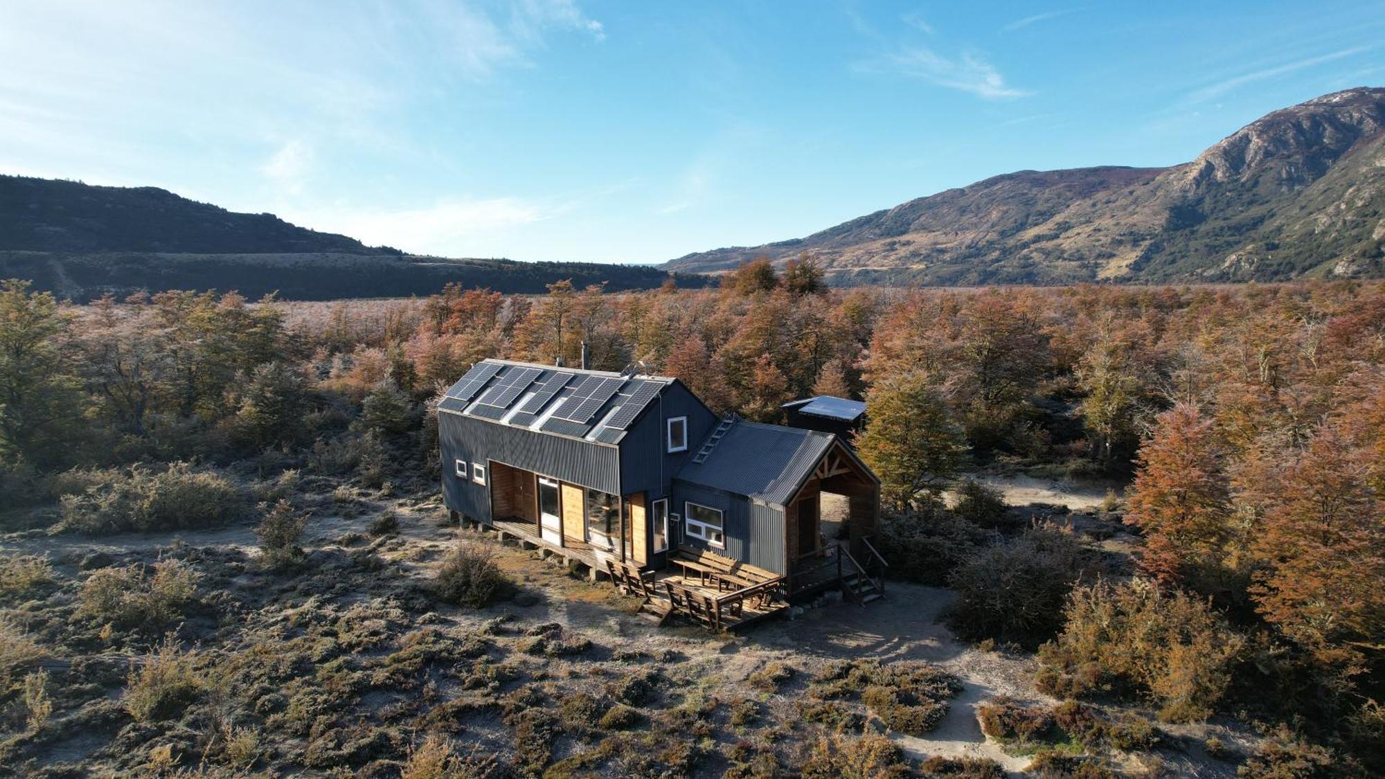 Refugio Valle Leones Villa Puerto Tranquilo Ngoại thất bức ảnh
